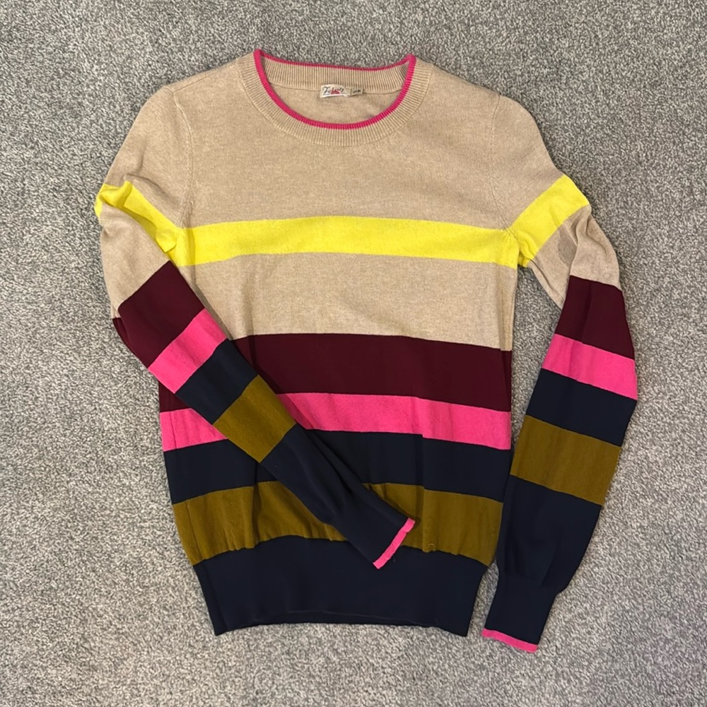 Faherty Ollie Striped Sweater